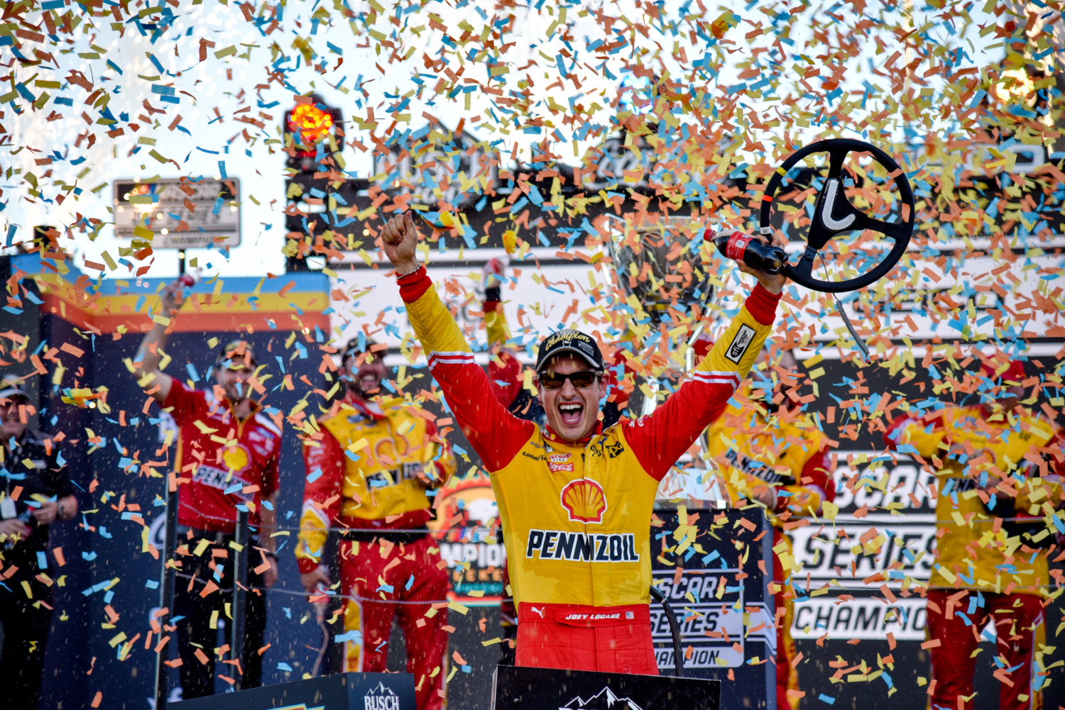 Joey Logano Wins At Phoenix, Banks Second NASCAR Cup Series ...