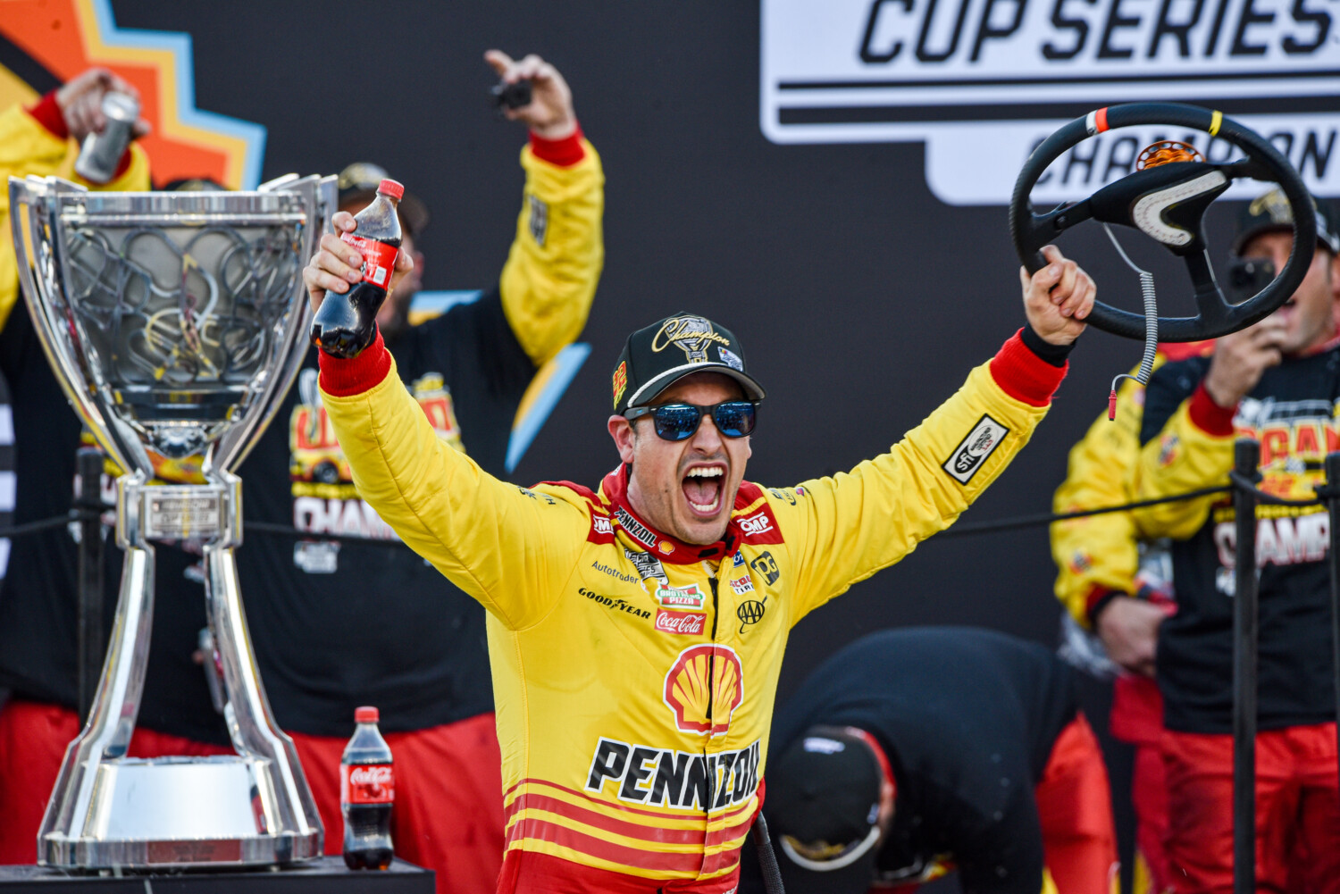 Joey Logano Wins at Phoenix, Claims Third Cup Series Championship